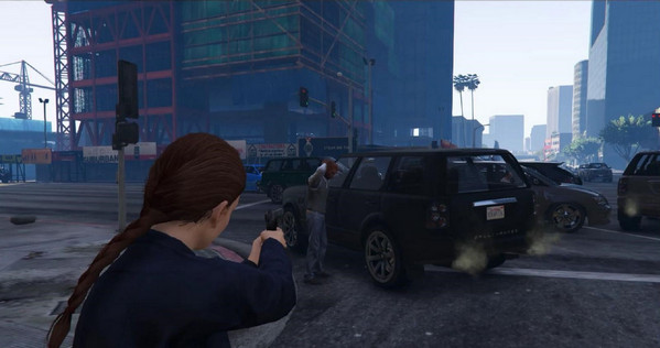 GTA5逮捕行人MOD