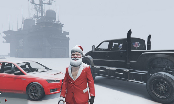 GTA5真正的全地圖雪地MOD